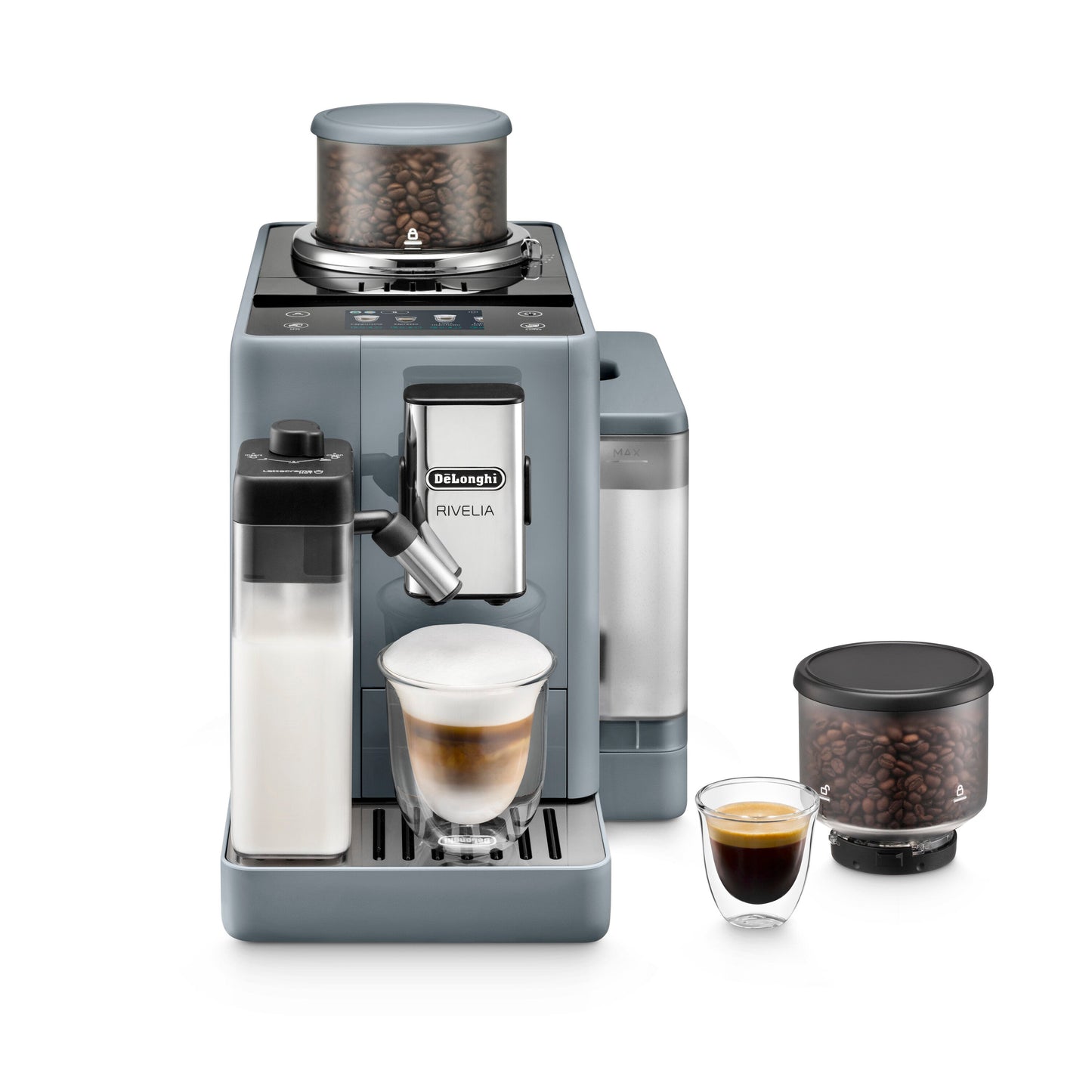 RIVELIA LATTE DELONGHI GRIS BLEU super offre tout compris
