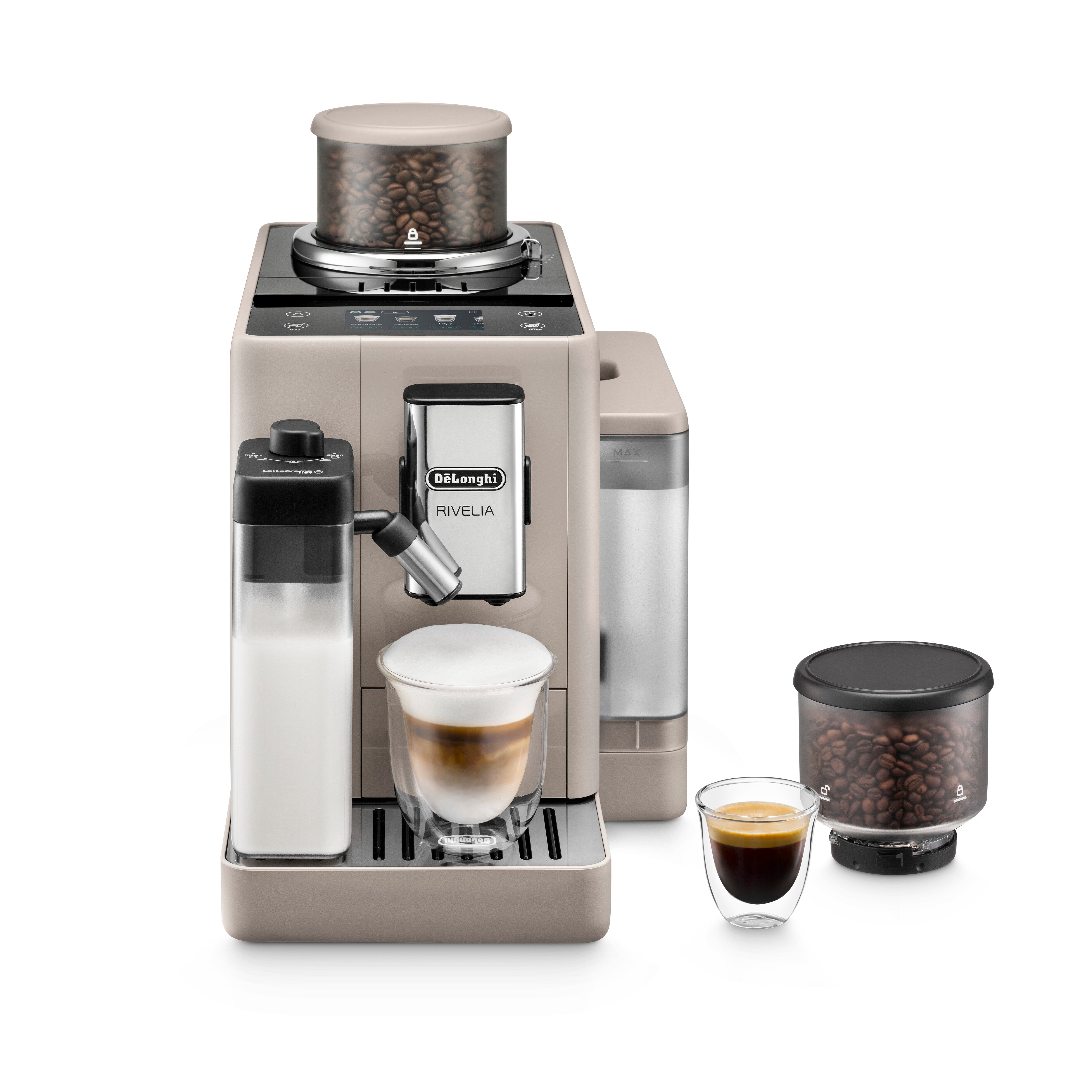 RIVELIA LATTE DELONGHI BEIGE SABLE super offre tout compris